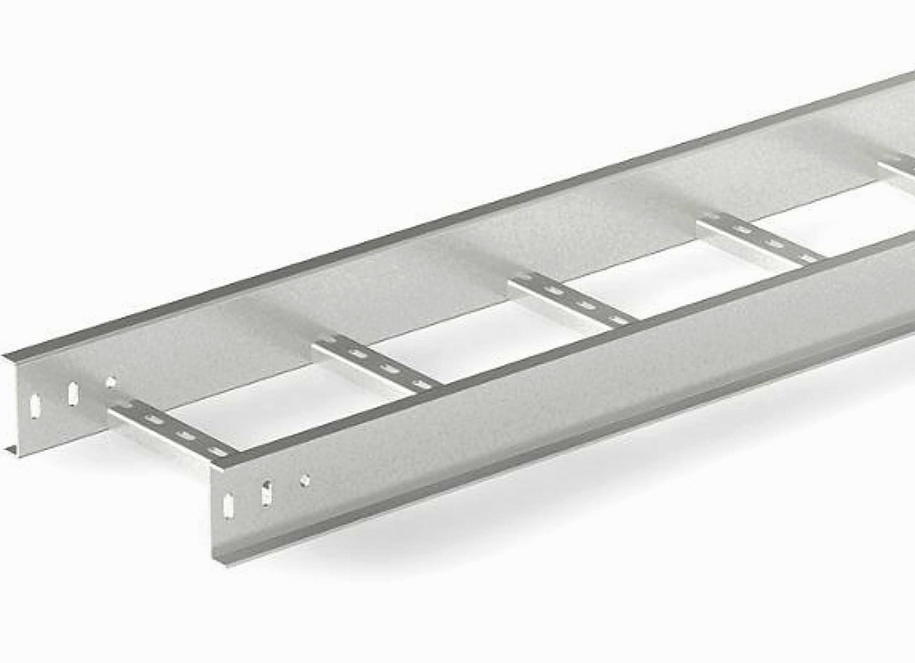 Galvanized cable ladder straight section